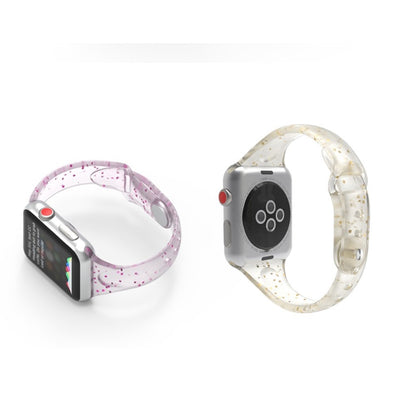 Fantastisk Universal Apple Silikone Rem - Pink#serie_1