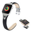 Niezwykle Trwały Apple Smartwatch Skóra Naturalna Uniwersalne Pasek