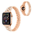 Niezwykle Modny Apple Smartwatch Metal I Stras Uniwersalne Pasek