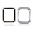 Super Dobry Apple Smartwatch Uniwersalne Obudowa z Osłona ekranu w Szkło, Stras i Silikon / TPU