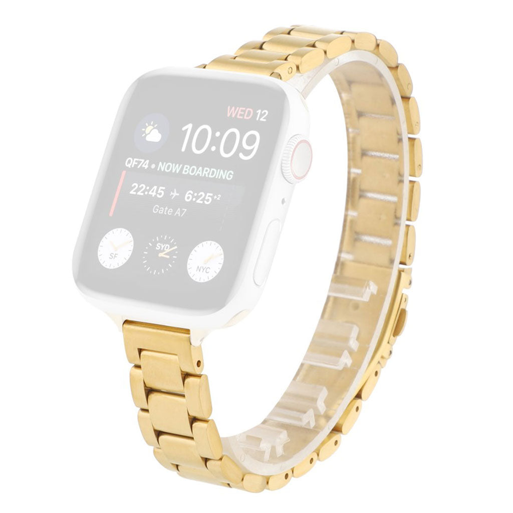  Apple Watch Series 6 44mm / Apple Watch Series 5 44mm Metal Rem - Guld#serie_3