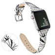 Bardzo Stylowy Apple Smartwatch Skóra Naturalna Uniwersalne Pasek