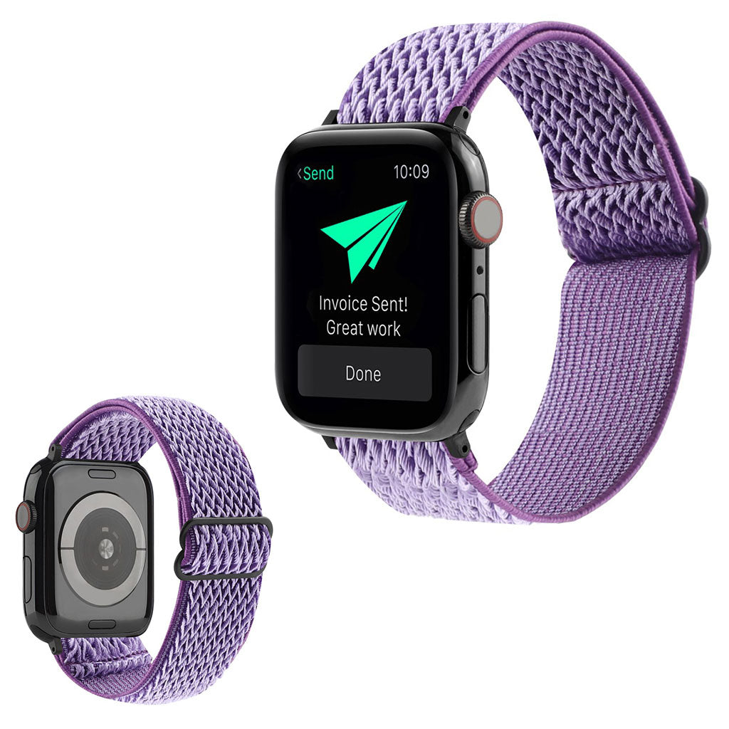 Helt vildt fint Universal Apple Nylon Rem - Lilla#serie_15