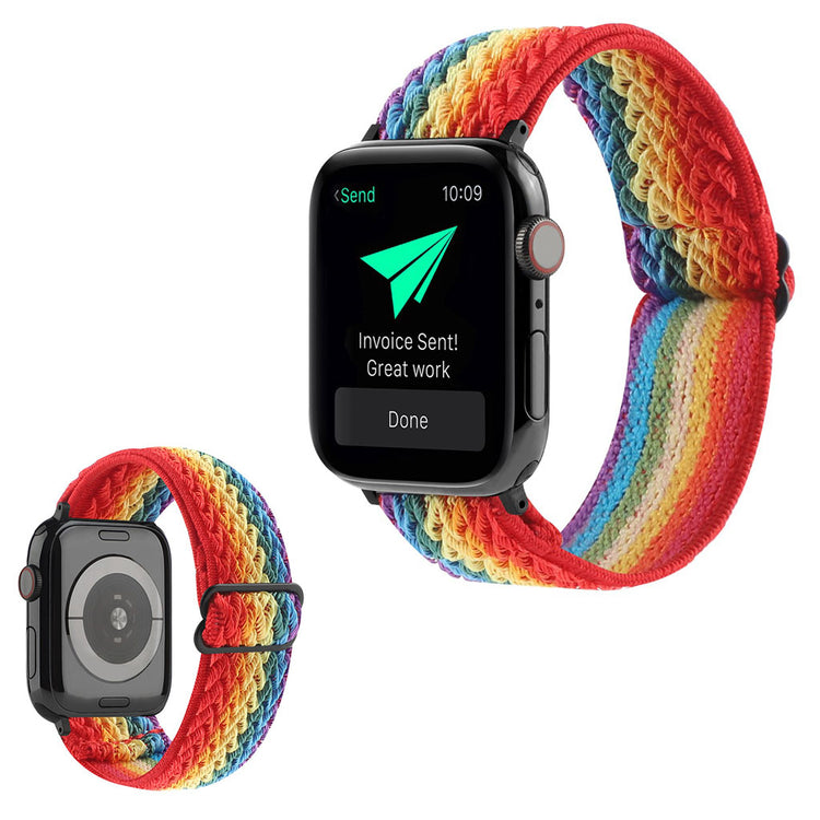 Helt vildt fint Universal Apple Nylon Rem - Flerfarvet#serie_4