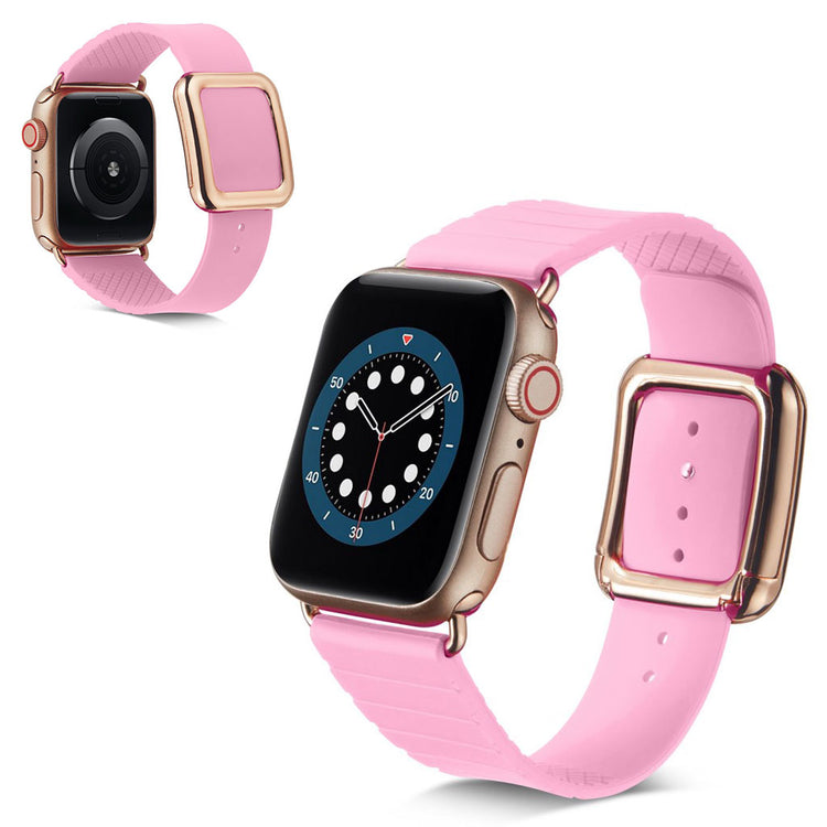 Helt vildt kønt Universal Apple Silikone Rem - Pink#serie_3