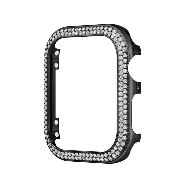 Universal Apple  Metal og Rhinsten Bumper  - Gennemsigtig#serie_1