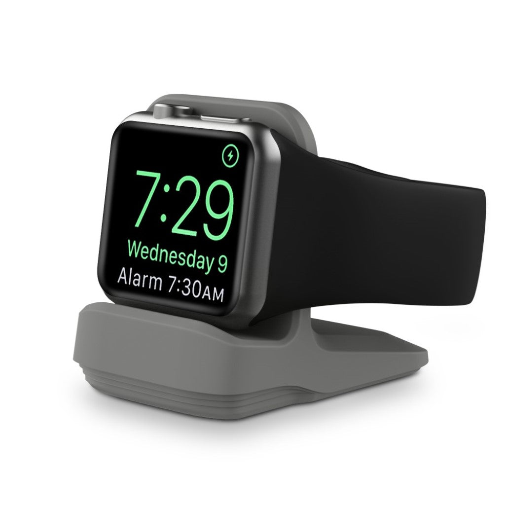 Universal Apple Smartwatch Silikone Holder - Sølv#serie_6