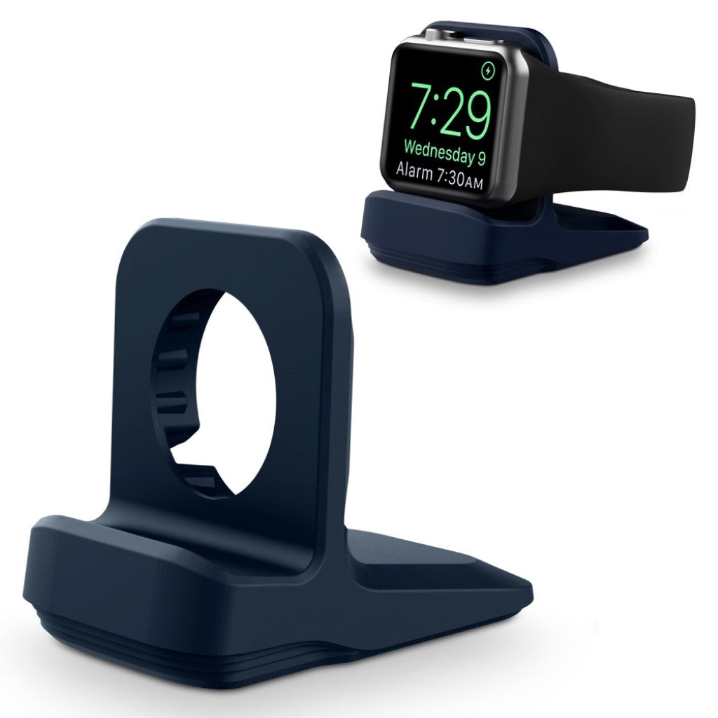 Universal Apple Smartwatch Silikone Holder - Sort#serie_8