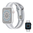 Super Przyjemny Apple Smartwatch Silikon / Tpu Uniwersalne Pasek