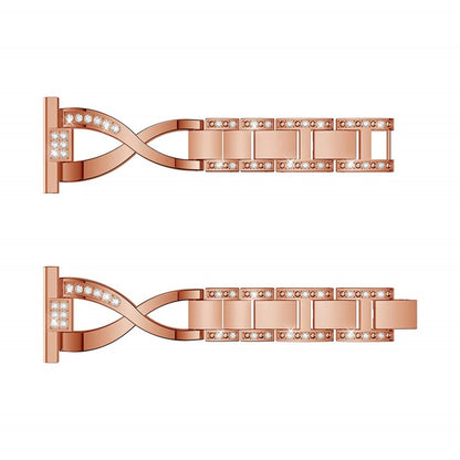 Super flot Universal Metal og Rhinsten Rem - Pink#serie_3