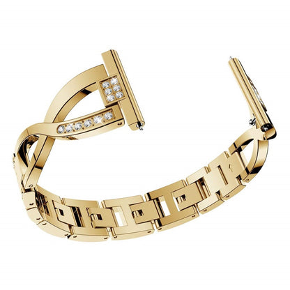 Super flot Universal Metal og Rhinsten Rem - Guld#serie_4