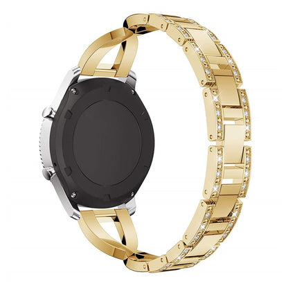 Super flot Universal Metal og Rhinsten Rem - Guld#serie_4