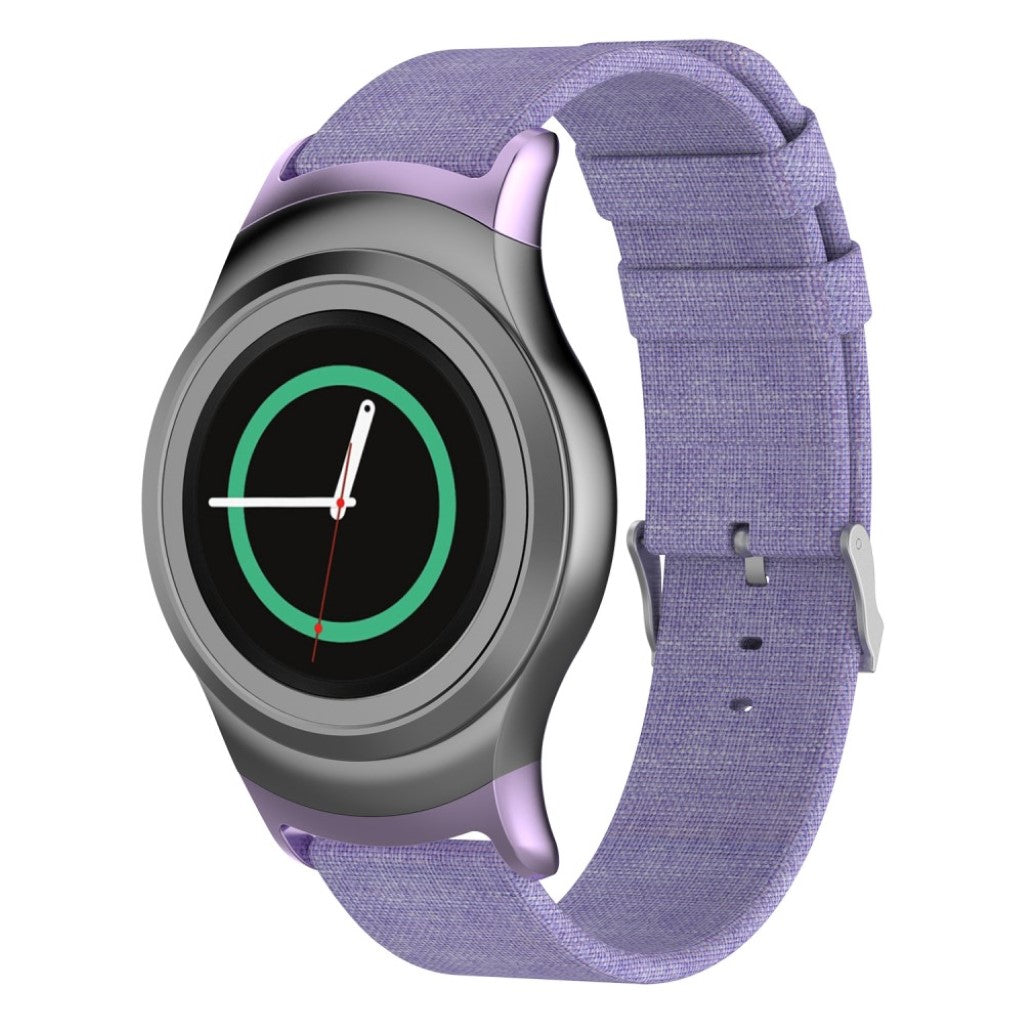 Helt vildt fantastisk Samsung Gear S2 Nylon Rem - Lilla#serie_1