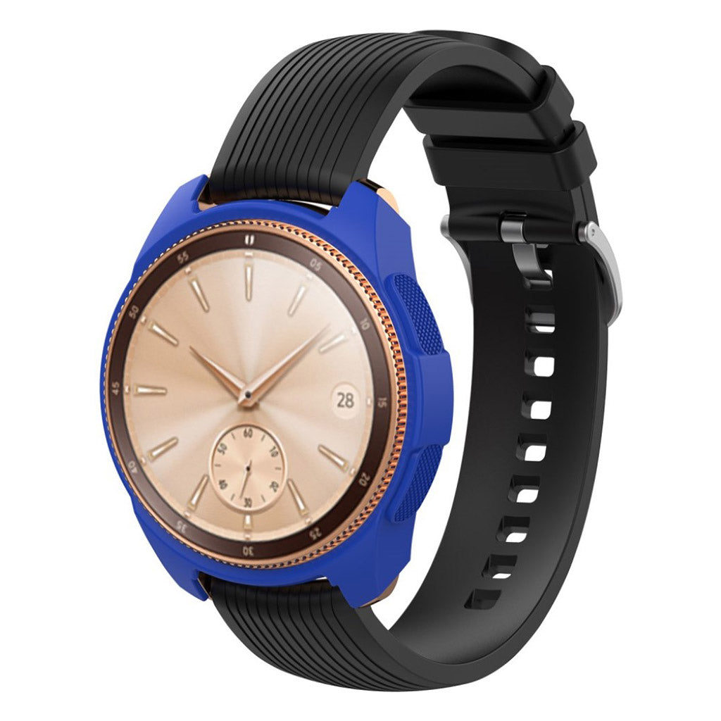 Super Fint Samsung Galaxy Watch (42mm) Silikone Cover - Blå#serie_5