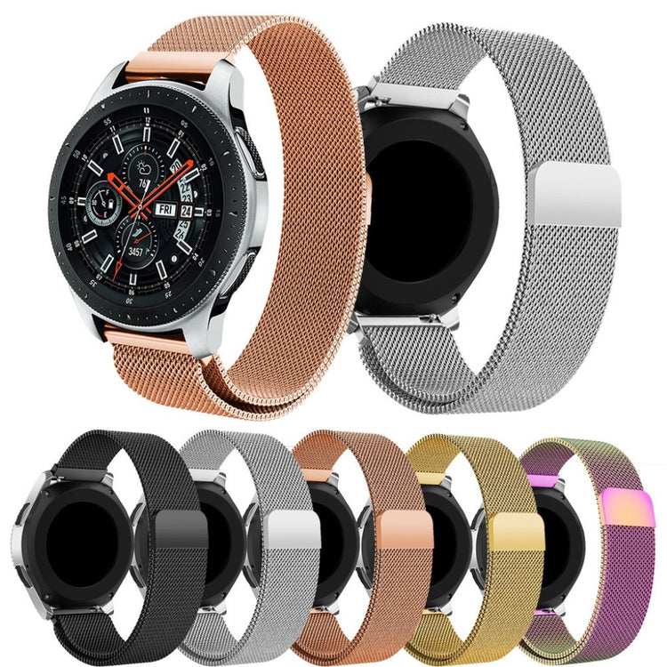 Rigtigt pænt Samsung Galaxy Watch (46mm) Metal Rem - Sort#serie_4