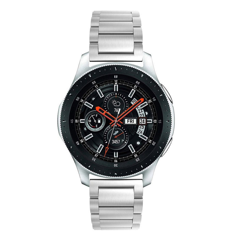 Vildt godt Samsung Galaxy Watch (46mm) Metal Rem - Sølv#serie_182