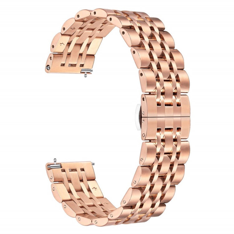 Helt vildt flot Samsung Galaxy Watch (46mm) Metal Rem - Pink#serie_5