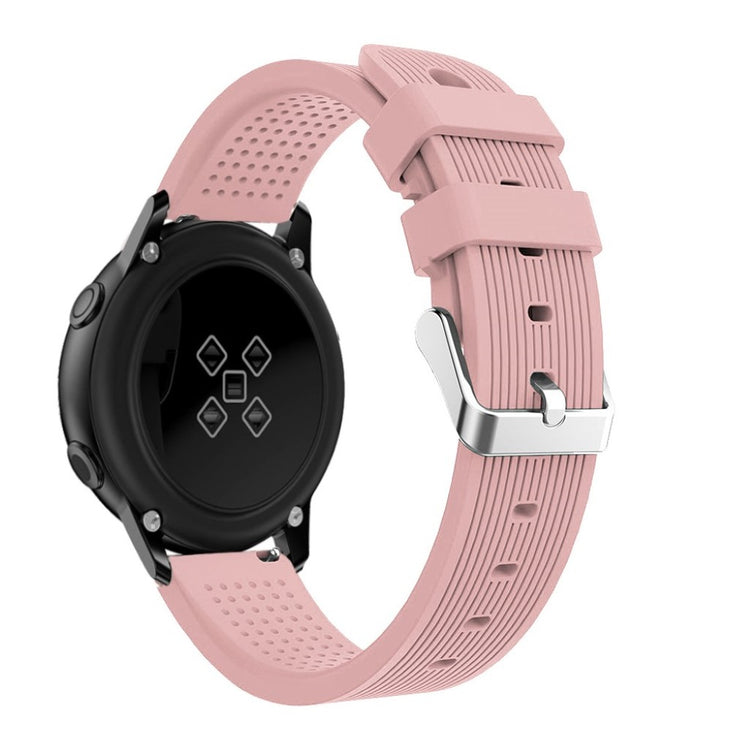 Rigtigt fed Samsung Galaxy Watch Active Silikone Rem - Pink#serie_10