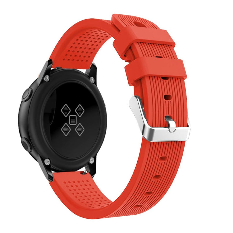 Rigtigt fed Samsung Galaxy Watch Active Silikone Rem - Orange#serie_4