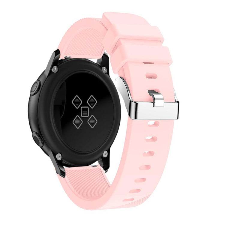 Meget cool Samsung Galaxy Watch Active Silikone Rem - Pink#serie_4