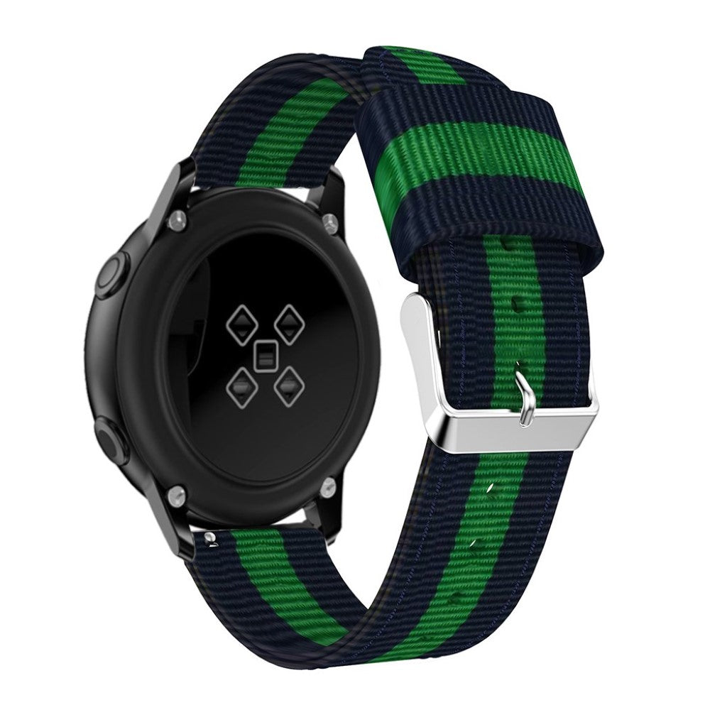 Super fantastisk Samsung Galaxy Watch Active Nylon Rem - Flerfarvet#serie_4