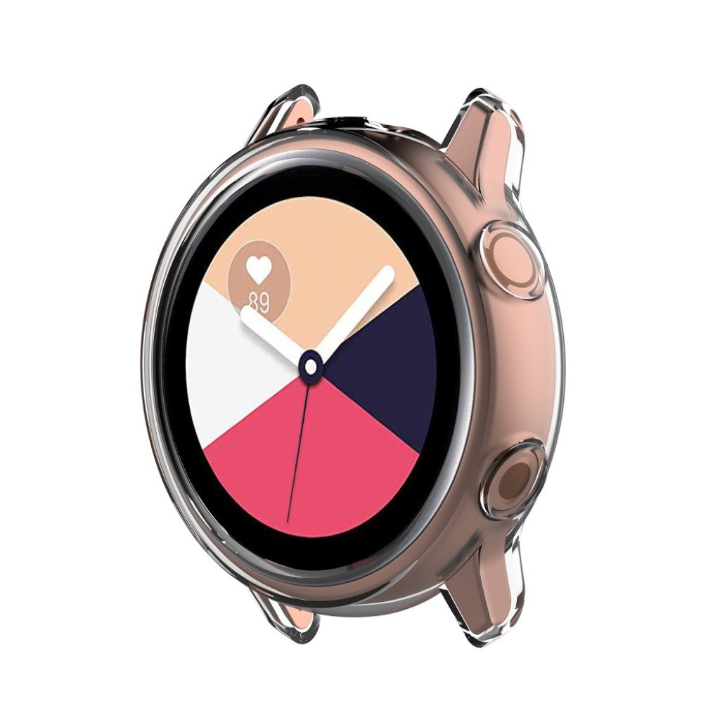 Meget Fint Samsung Galaxy Watch Active Silikone Cover - Pink#serie_2