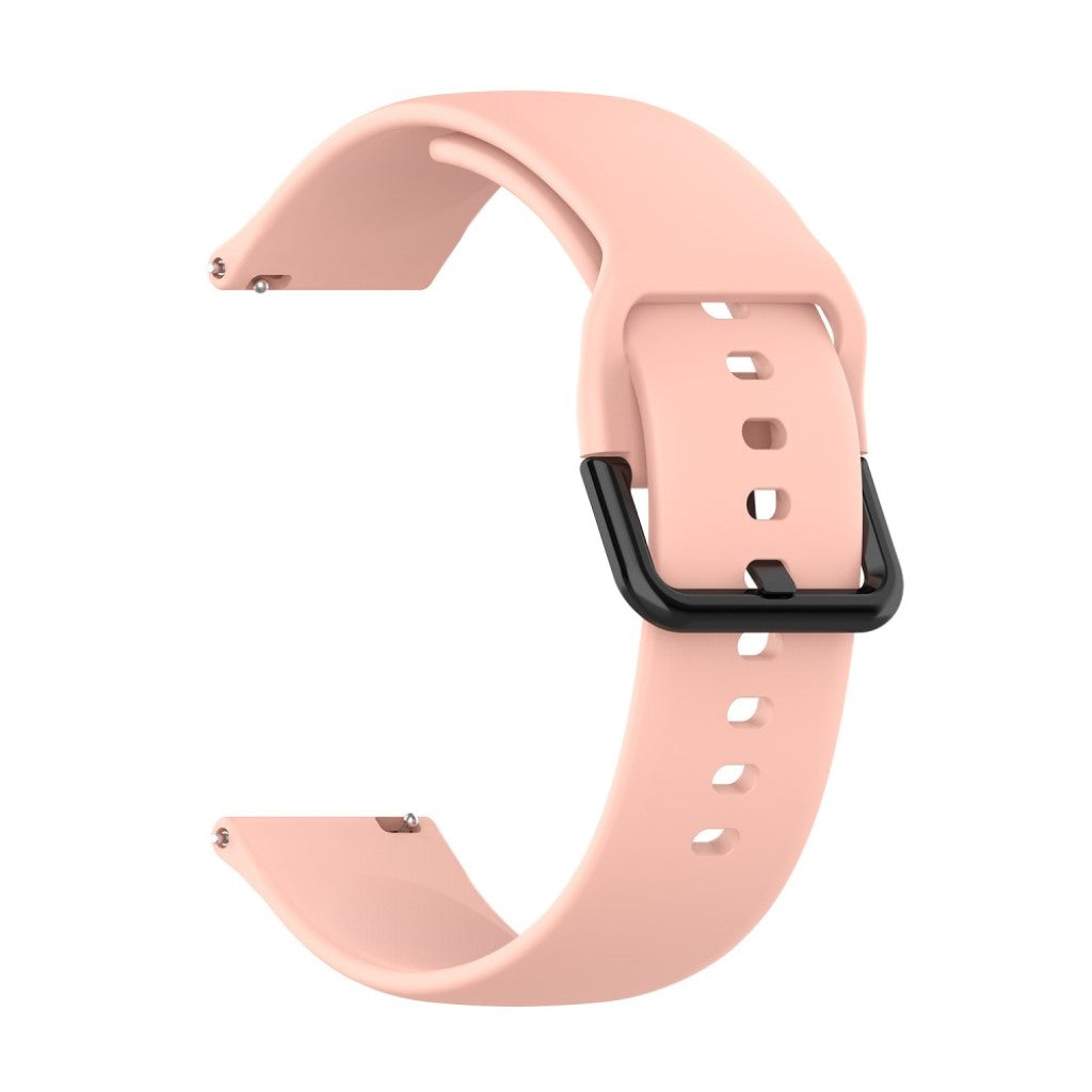 Tidsløst Samsung Galaxy Watch Active Silikone Rem - Pink#serie_4