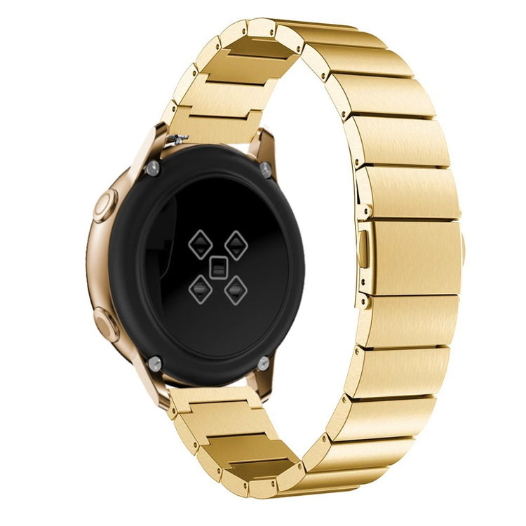 Meget skøn Samsung Galaxy Watch Active Metal Rem - Guld#serie_3