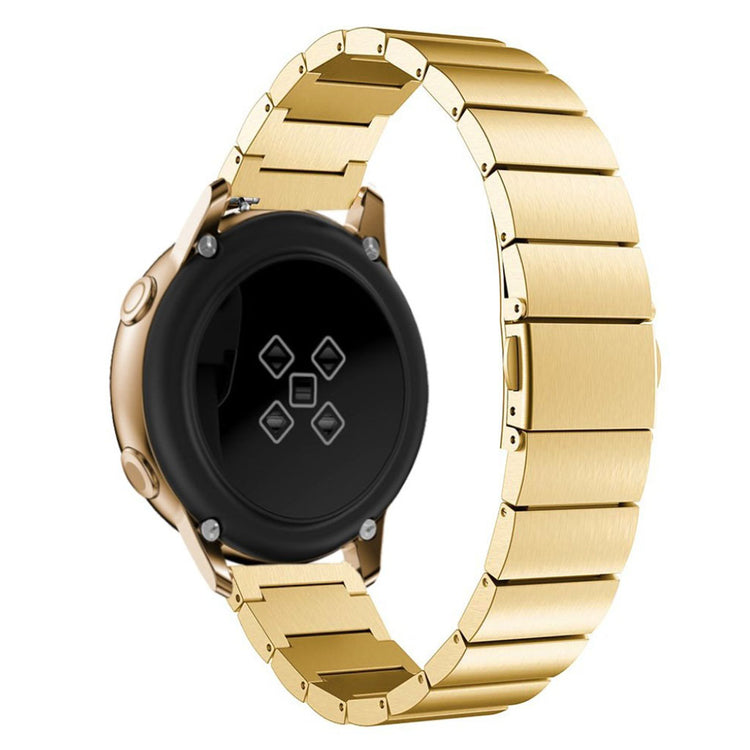 Meget skøn Samsung Galaxy Watch Active Metal Rem - Guld#serie_3