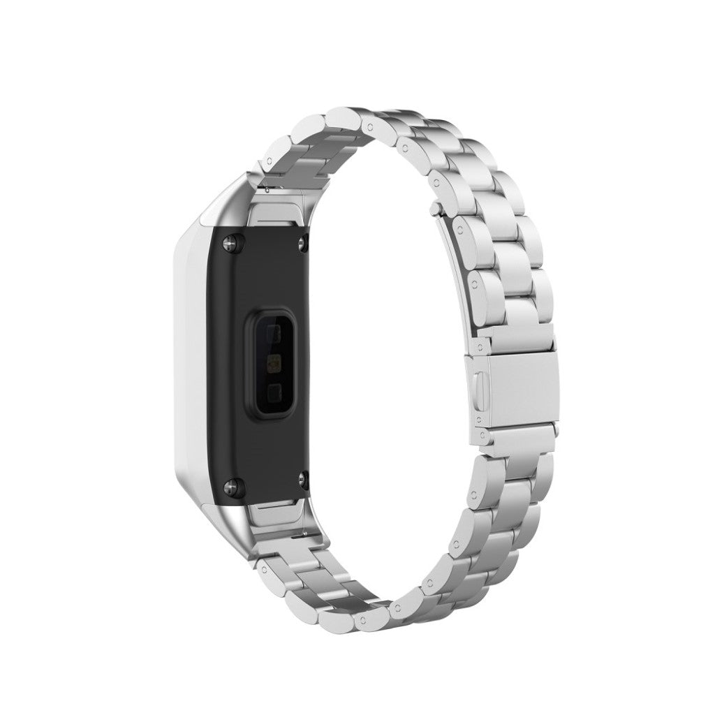 Slidstærk Samsung Galaxy Fit Metal Rem - Sølv#serie_2