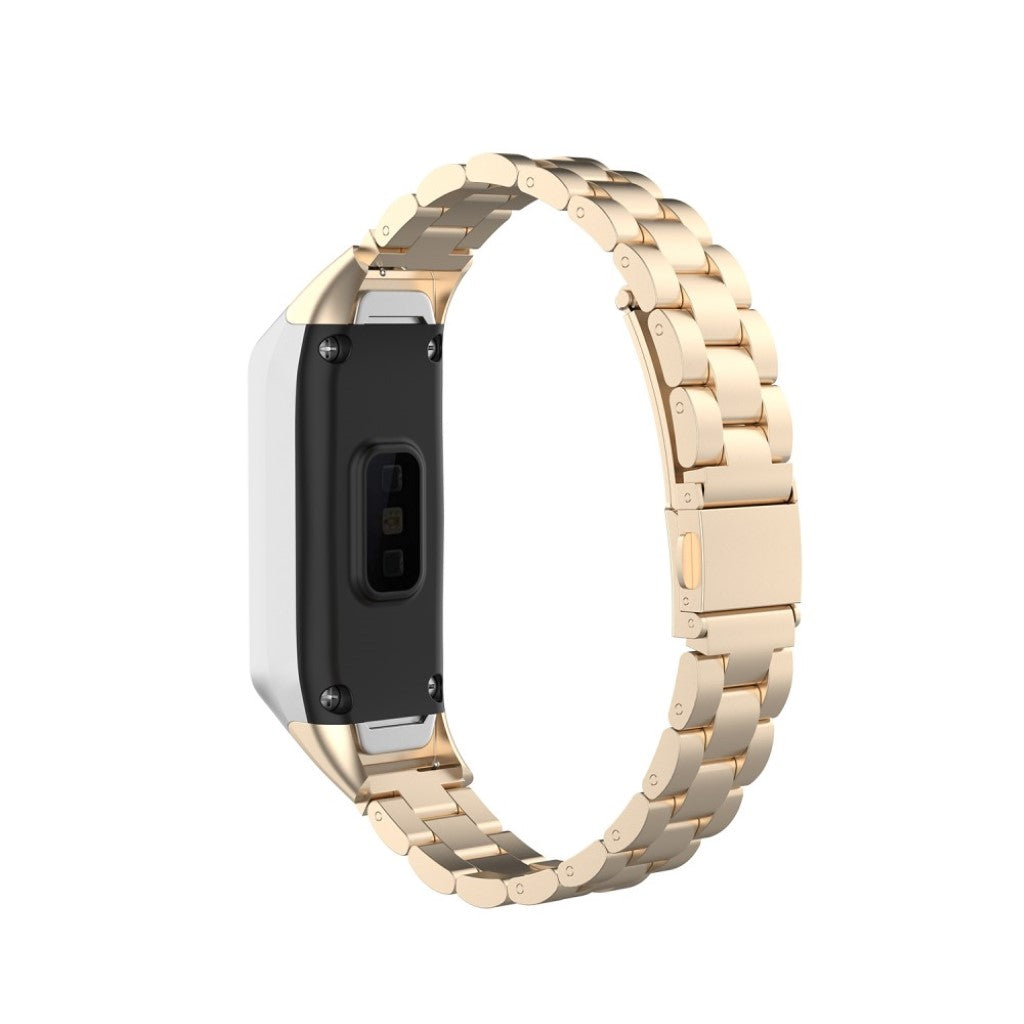 Slidstærk Samsung Galaxy Fit Metal Rem - Guld#serie_4