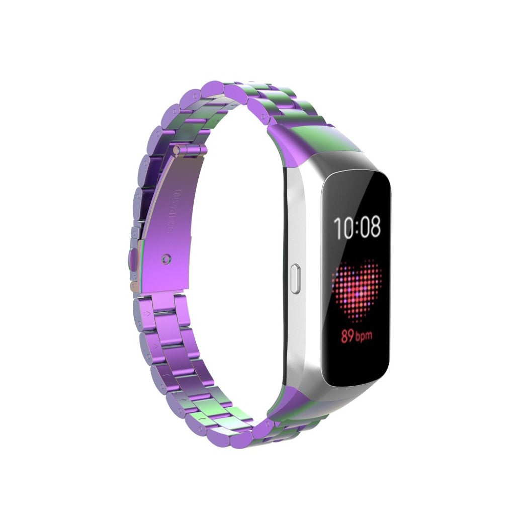 Slidstærk Samsung Galaxy Fit Metal Rem - Lilla#serie_5