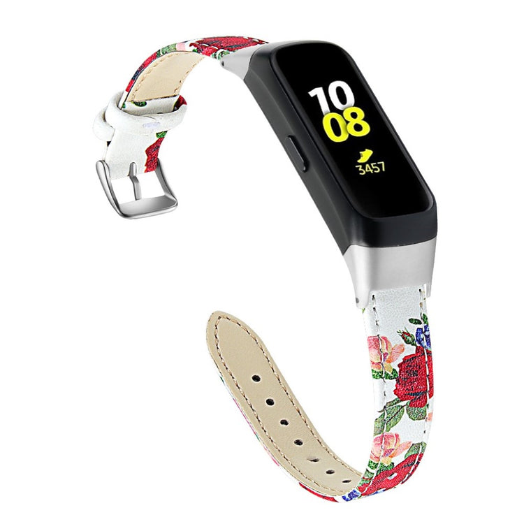 Super holdbart Samsung Galaxy Fit Ægte læder Rem - Flerfarvet#serie_4