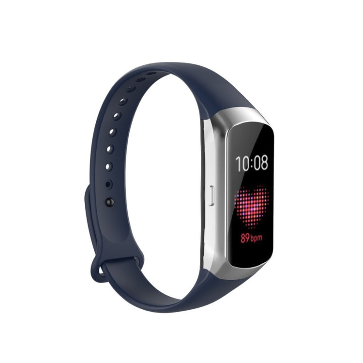 Elegant Samsung Galaxy Fit Silikone Rem - Blå#serie_4