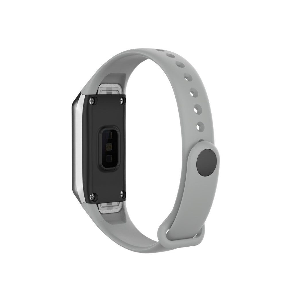 Elegant Samsung Galaxy Fit Silikone Rem - Sølv#serie_7