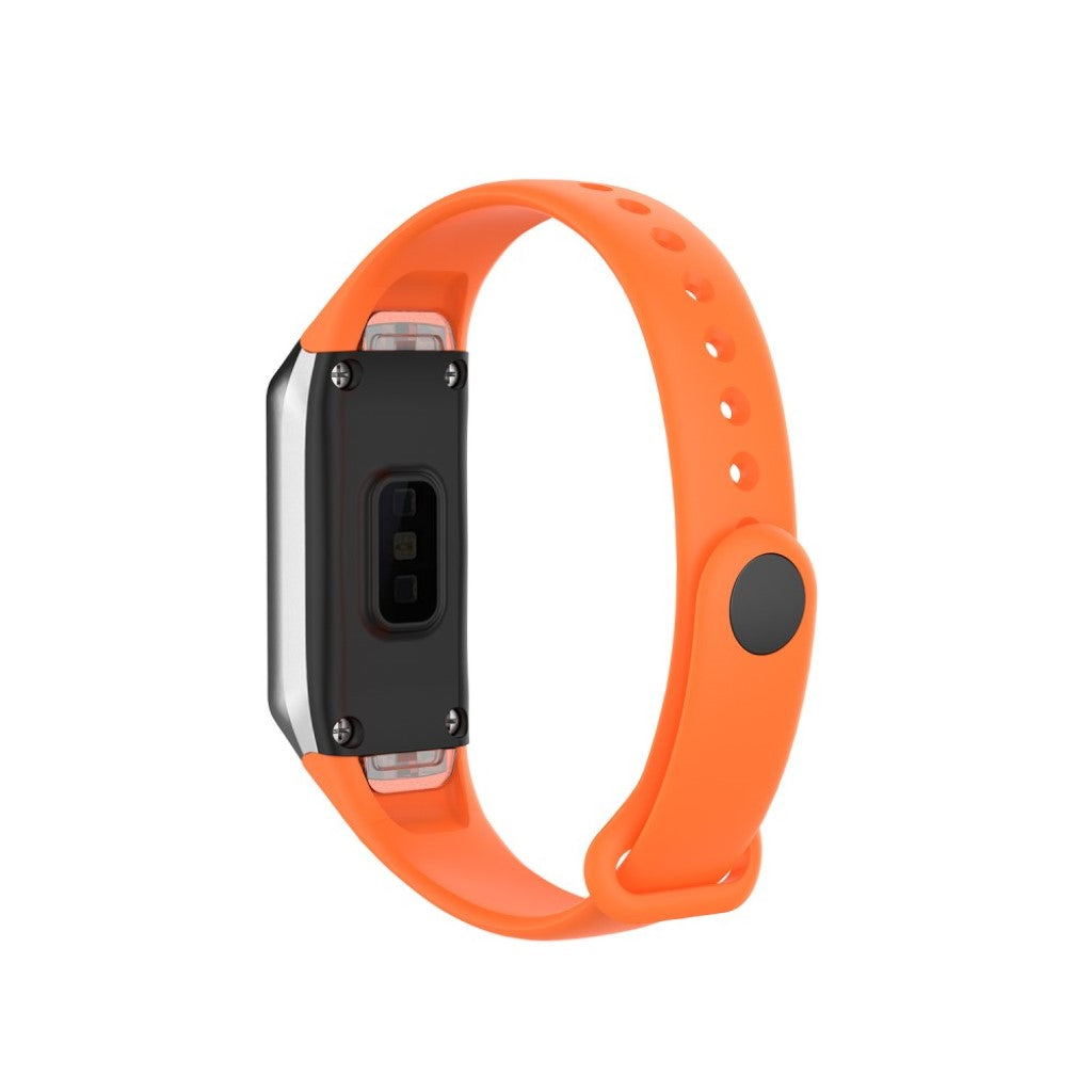 Elegant Samsung Galaxy Fit Silikone Rem - Orange#serie_9