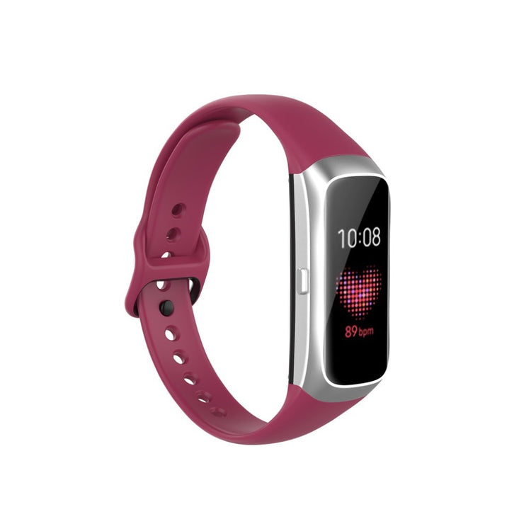 Vildt kønt Samsung Galaxy Fit Silikone Rem - Rød#serie_4