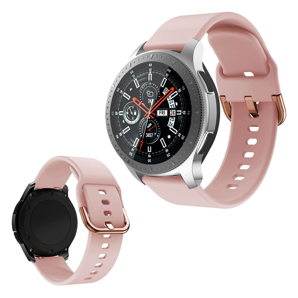 Vildt elegant Samsung Gear S3 Active Silikone Rem - Pink#serie_4