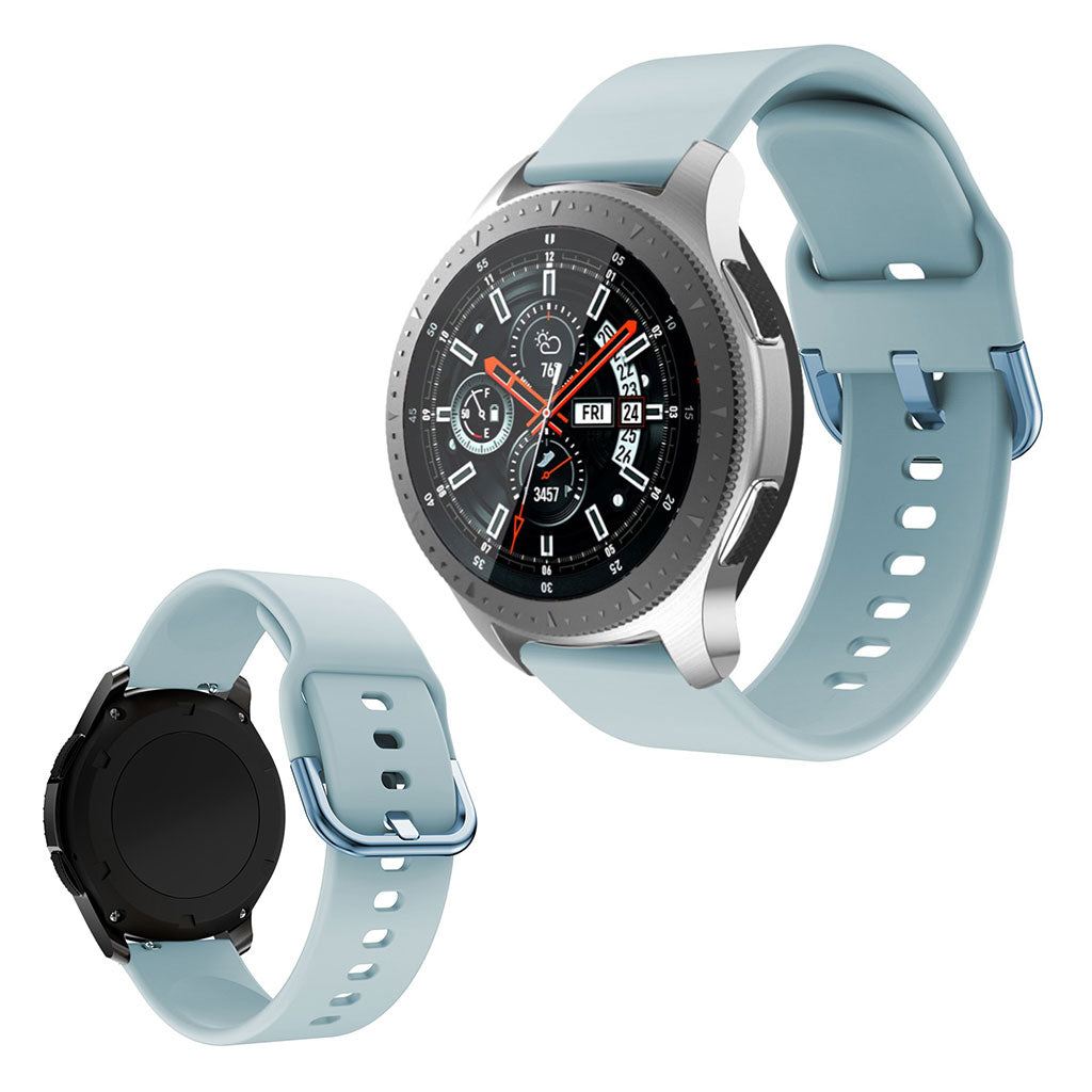 Vildt elegant Samsung Gear S3 Active Silikone Rem - Blå#serie_7