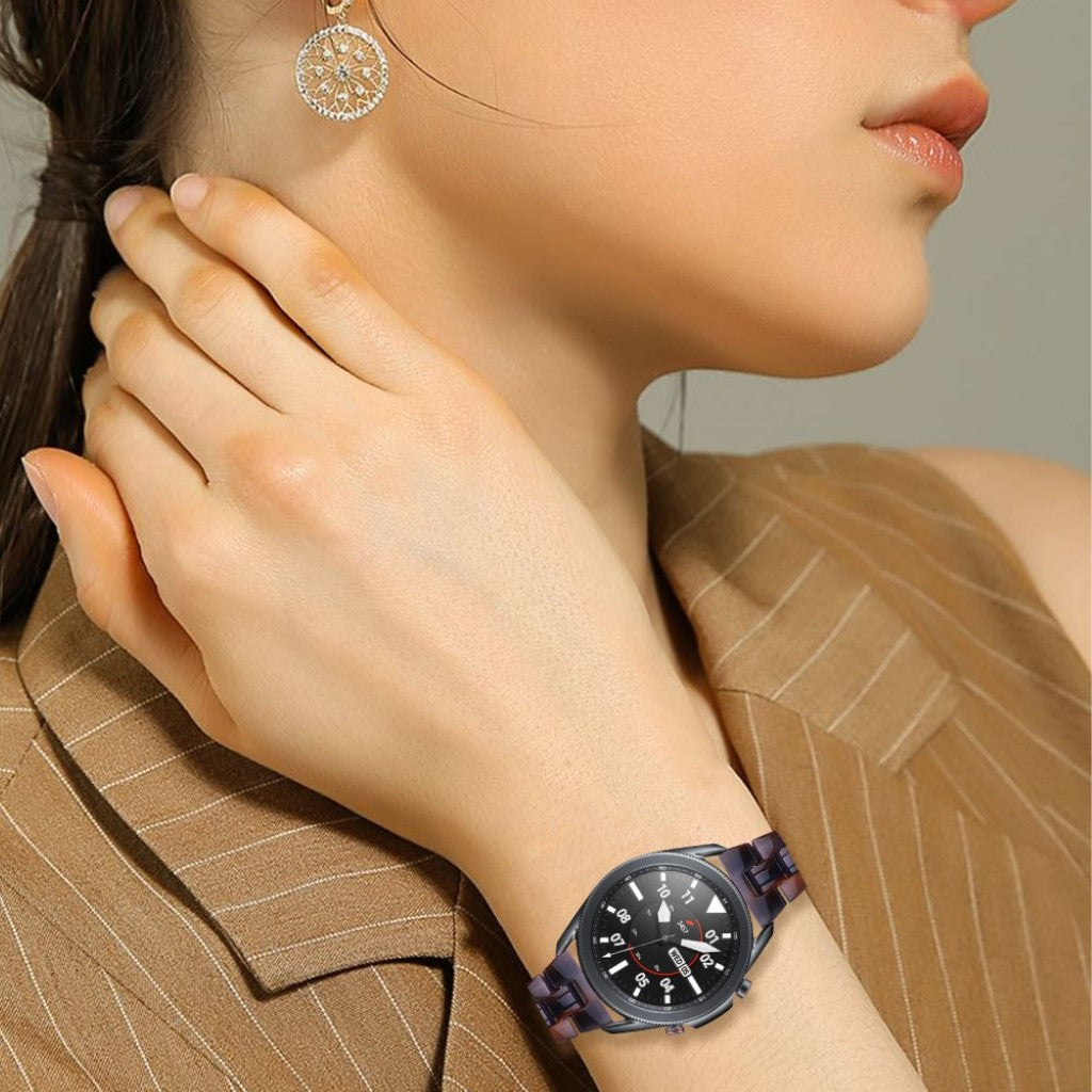 Helt vildt nydelig Samsung Galaxy Watch 3 (45mm)  Rem - Brun#serie_17