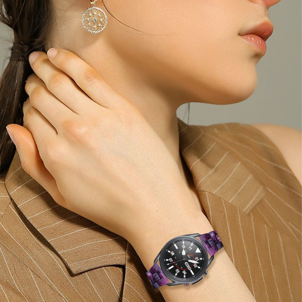 Helt vildt nydelig Samsung Galaxy Watch 3 (45mm)  Rem - Lilla#serie_19