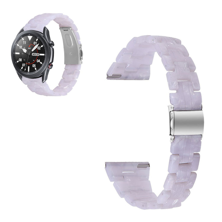 Helt vildt nydelig Samsung Galaxy Watch 3 (45mm)  Rem - Hvid#serie_4
