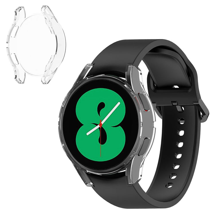 Samsung Galaxy Watch 4 (40mm) Gennemsigtig Plastik Bumper  - Gennemsigtig#serie_013