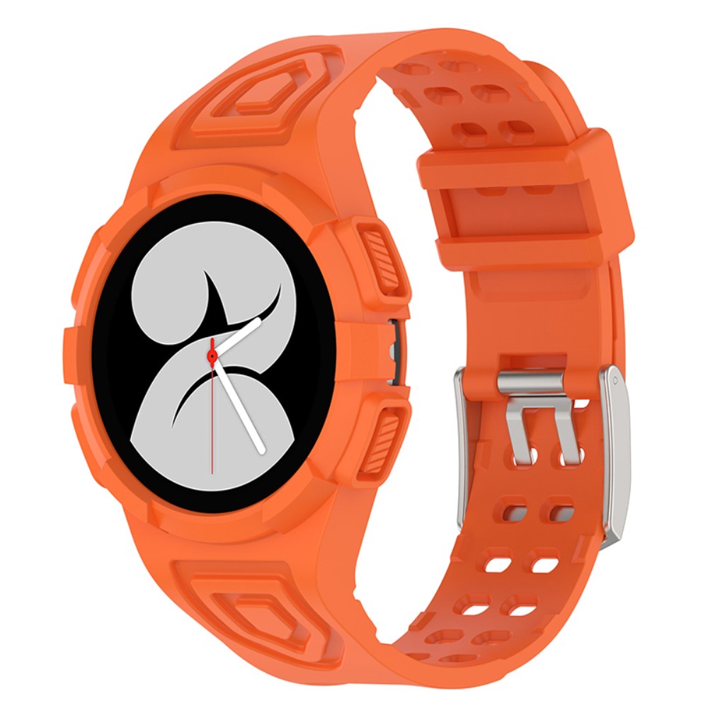 Solid Samsung Galaxy Watch 4 (40mm) Silikone Urrem - Orange#serie_1