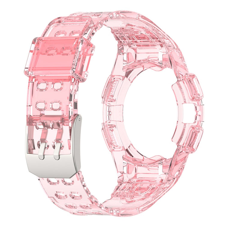 Solid Samsung Galaxy Watch 4 (40mm) Silikone Urrem - Pink#serie_10