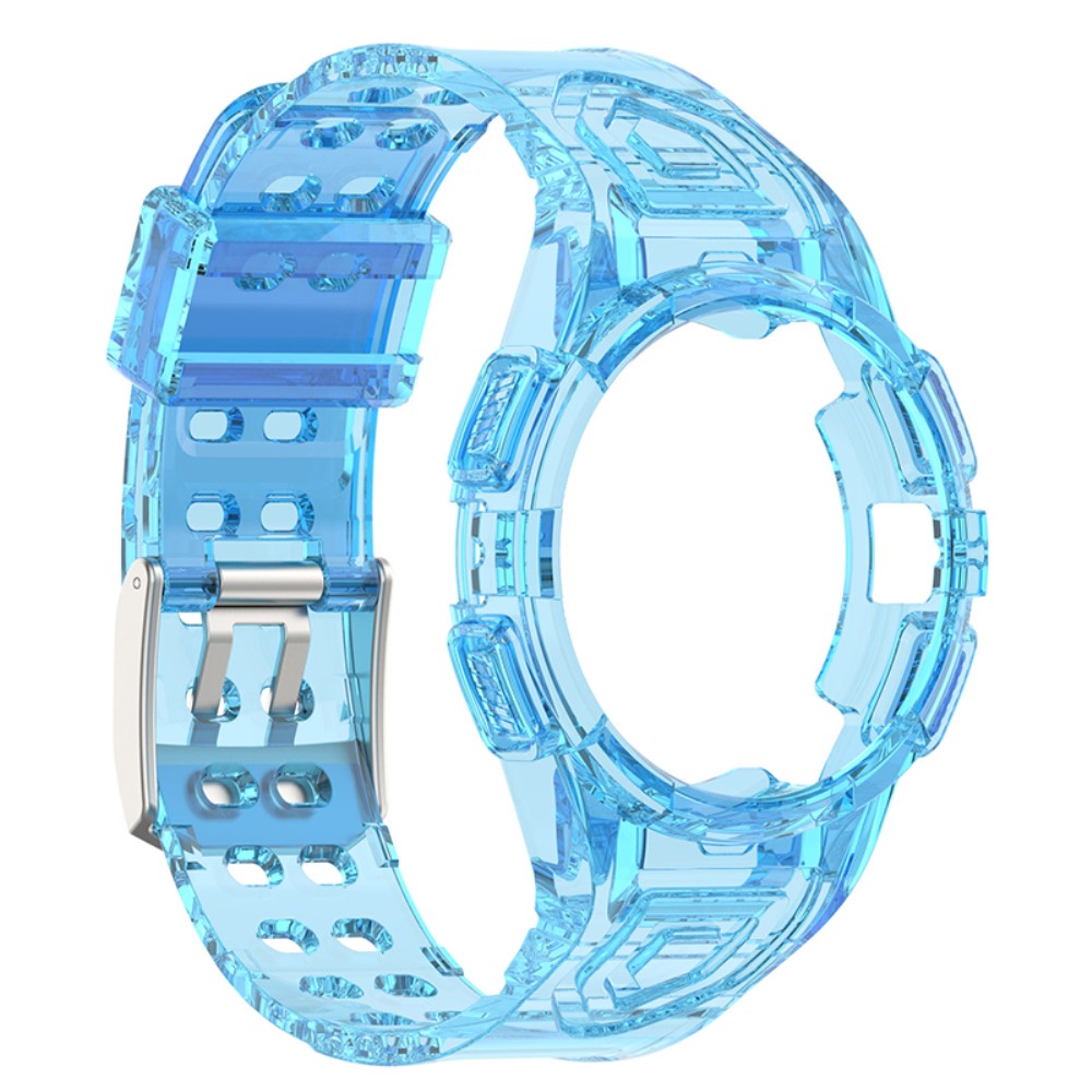 Super hårdfør Samsung Galaxy Watch 4 (40mm) Silikone Rem - Blå#serie_12