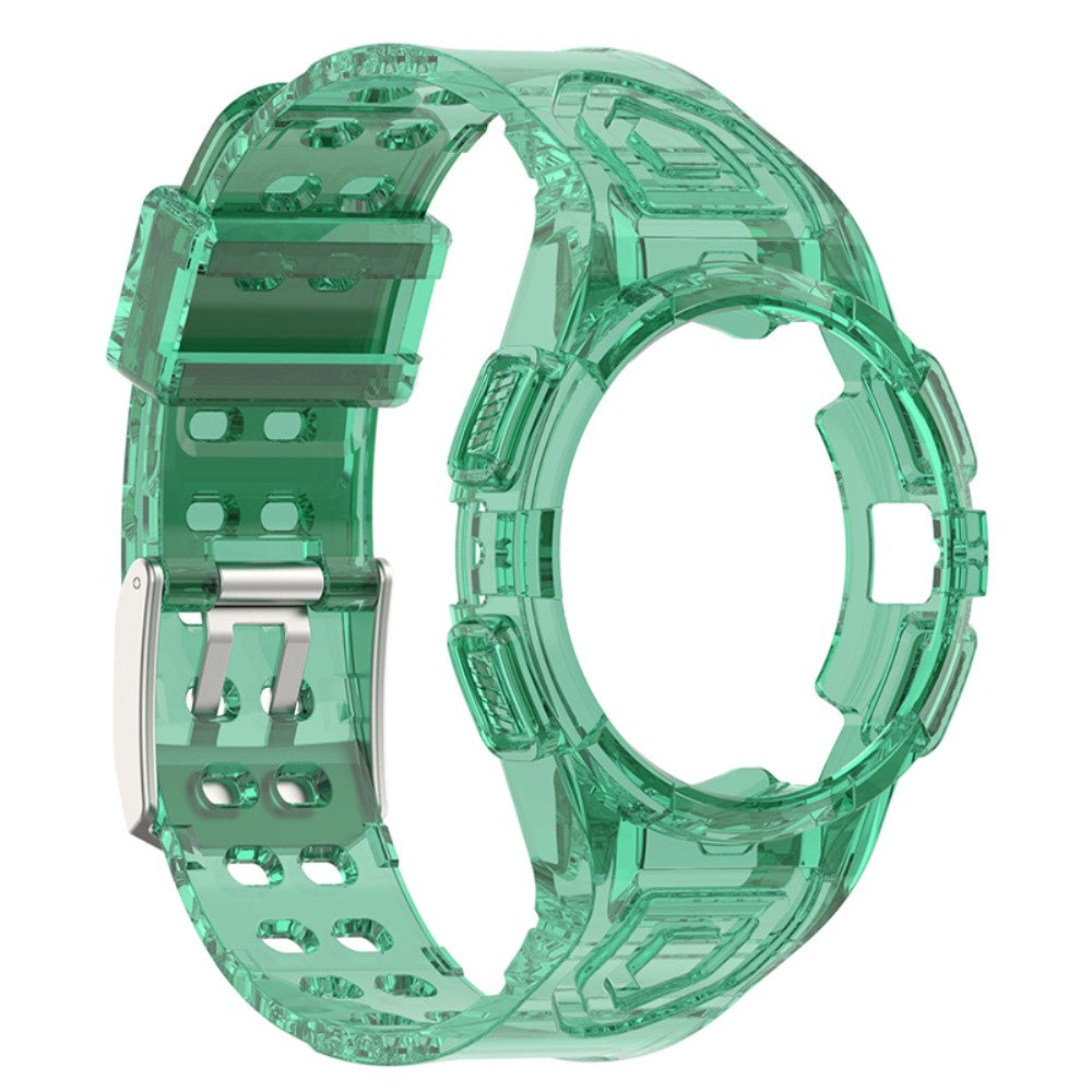 Super hårdfør Samsung Galaxy Watch 4 (40mm) Silikone Rem - Grøn#serie_2
