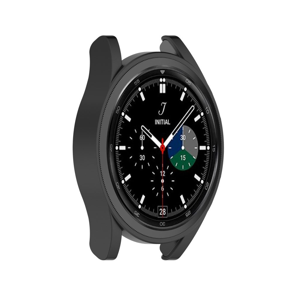 Samsung Galaxy Watch 4 Classic (42mm) Beskyttende Plastik Bumper  - Sort#serie_6