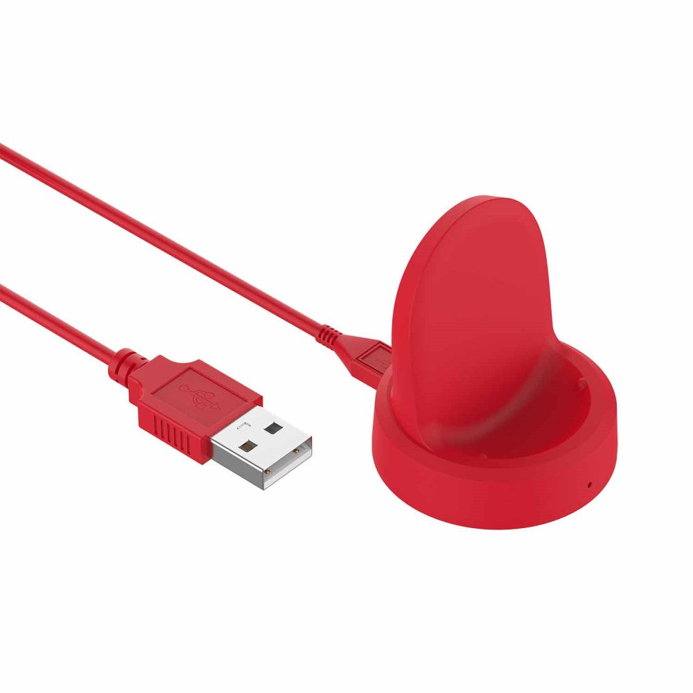 Plastik Universal Samsung USB Ladestation - Rød#serie_4