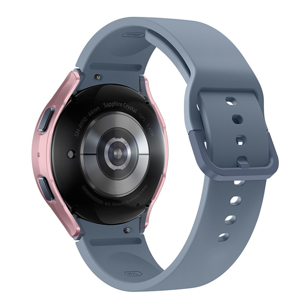 Mega Flot Samsung Galaxy Watch 5 (44mm) / Samsung Galaxy Watch 4 (44mm) Cover med Skærmbeskytter i Plastik og Hærdet Glas - Pink#serie_12